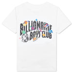 Kids BB Hiking S/S Tee - White