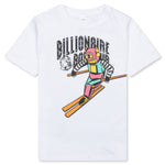 Kids BB Sloped S/S Tee - White