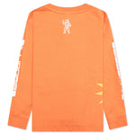 Kids North Star L/S Tee - Persimmon Orange