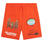 Peak Short - Red Orange