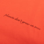 Planet Trees S/S Tee - Red Orange