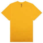 Power S/S Tee - Amber Yellow