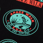 Space Walk S/S Tee - Black