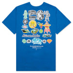 Stickered S/S Tee - Turkish Sea