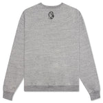 Straight Font Crew - Heather Grey