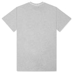 Wrapped S/S Knit Tee - Heather Grey