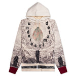 Birthstone Hooded Sweatshirt: 01 - Black/White