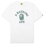 Bitmap College Tee - White