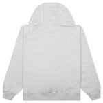 Blob Logo Hooded Sweatshirt - Heather Grey