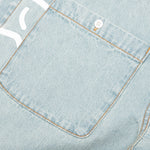 Blue Dog S/S Cropped Fit Woven Shirt - Blueberry Haze