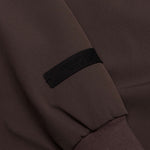 Bonded Nylon Bomber Jacket - Brown