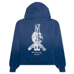 Bones Hoodie - Faded Navy