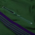 Boot-Cut Track Pant Poly Smooth - Ivy Green