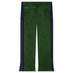 Boot-Cut Track Pant Poly Smooth - Ivy Green