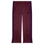 Boot-Cut Track Pant Poly Smooth - Wine