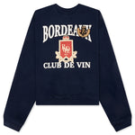 Bordeaux Crewneck - Navy
