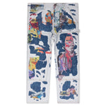 Boro Stitched Double Knee Pant - Multi