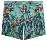Botanical Silk Short - Ocean Botanical