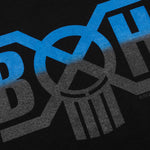 BxH Gradation Logo Tee - Black/Blue