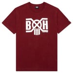 BxH Logo Heavy Weight Tee - Burgundy