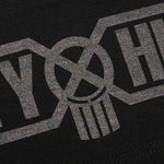BxH Old Skull Black Tee - Black/Yellow