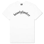 Medieval Script S/S Tee - White