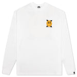 Niko L/S Tee - White/Black/Yellow