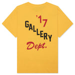 Boxing Merch Tee - Gold Yellow