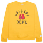Boxing Merch Tee - Yellow