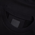 Fleece Sweatshirt with Chandelier and Snake - Black