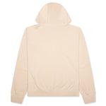 Boxy Fit Velvet Sweatshirt With Pocket Base - Clay