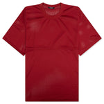 Boyer Mesh Tee - Burgundy