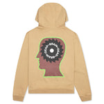 Braino Draino Hooded Sweatshirt - Tan