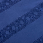 Bubble Burnout T-Shirt - Navy