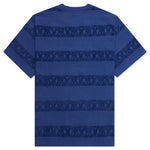 Bubble Burnout T-Shirt - Navy