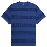 Bubble Burnout T-Shirt - Navy