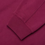 Collegiate Zip Up Hoodie - Maroon