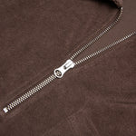 Half Zip Racing Shirt - Brown