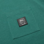 Heavyweight Jersey Mockneck Pocket Shirt - Green