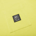Heavyweight Jersey Mockneck Pocket Shirt - Yellow