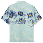 Horfee Spiders Rayon Shirt - Light Blue