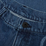 Logohead Denim Double Knee Utility Pant - Indigo
