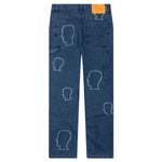 Logohead Denim Double Knee Utility Pant - Indigo