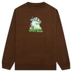 Mushroom House Crewneck - Brown