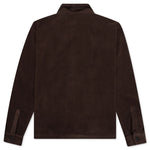 Polar Fleece Climber Shirt - Chocolate
