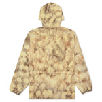 Hooded Corduroy Racing Jacket - Cream