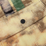 Hooded Corduroy Racing Jacket - Cream