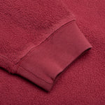 Reverse Fleece Crewneck Sweatshirt - Burgundy