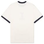 S/S Ringer Tee - White