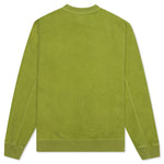 Slime Reverse Fleece Crewneck - Apple